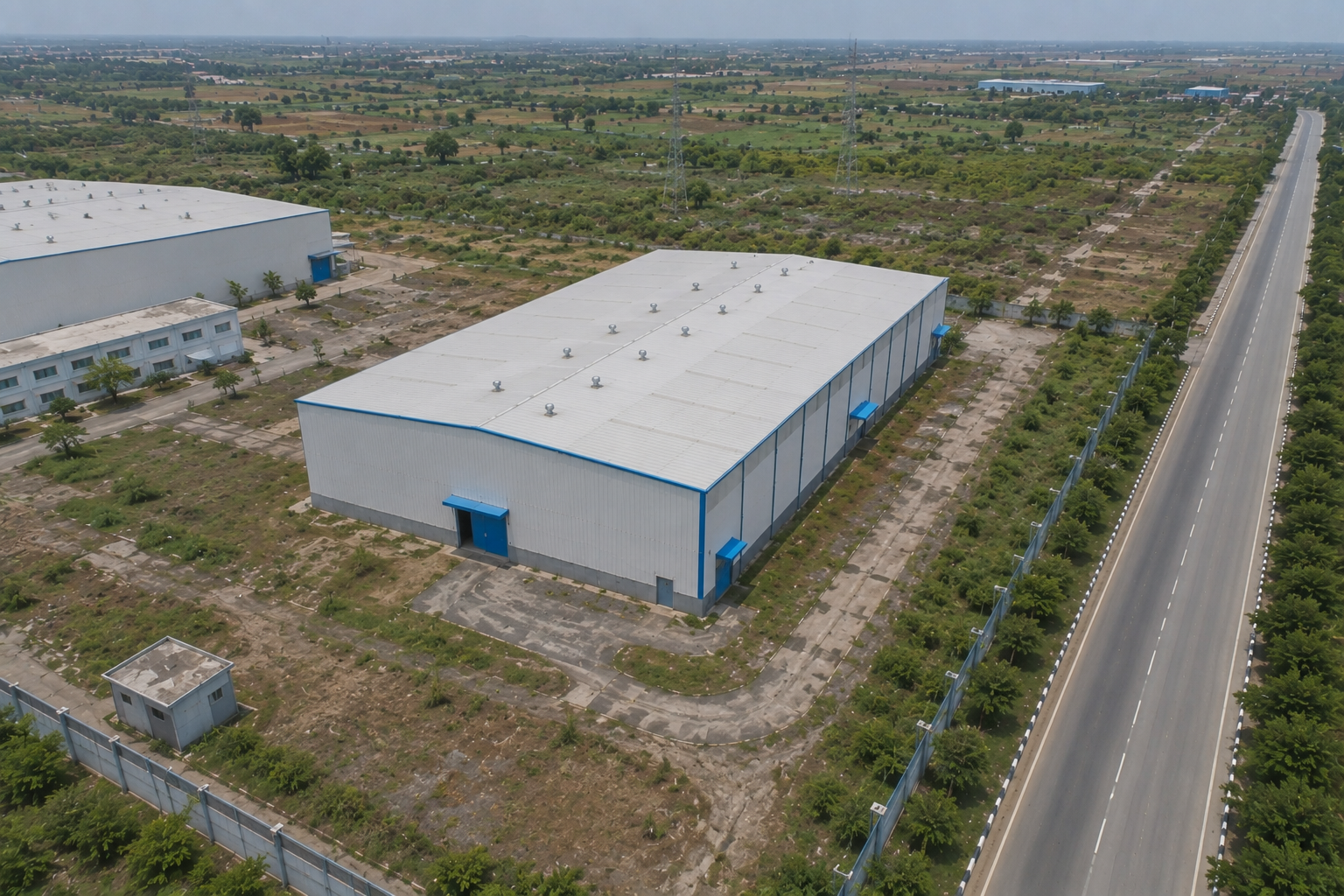 18.75 Acre Industrial Land With Warehouses For Sale in Butibori Nagpur – VIP Zone Manufacturing & Logistics Asset