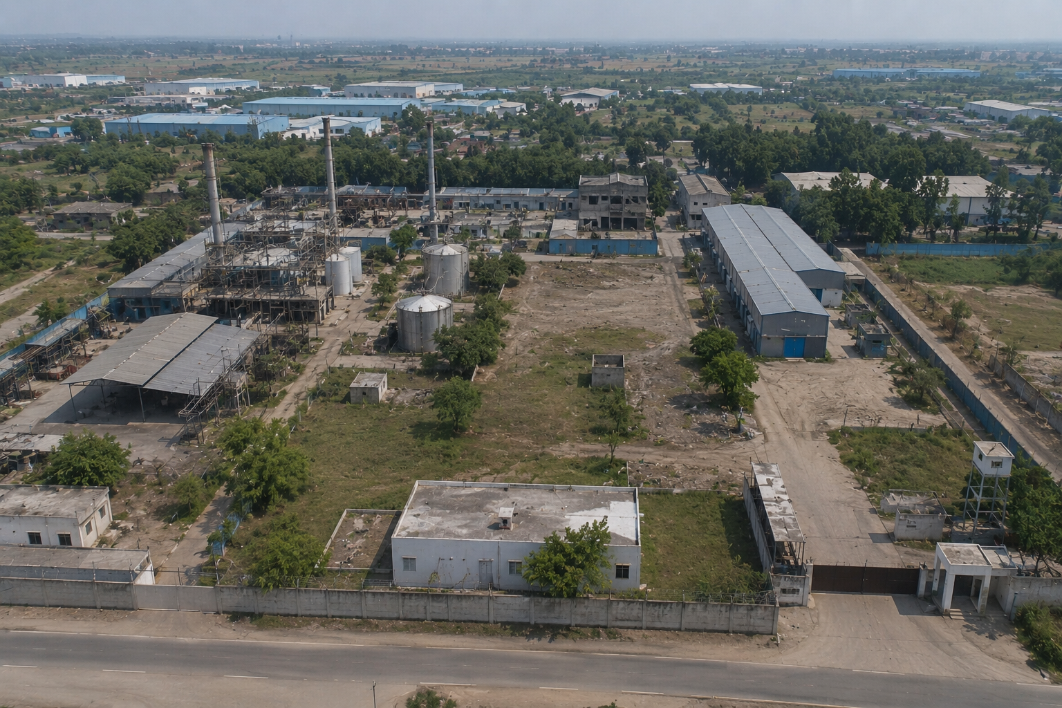Industrial / Commercial CLU Land For Sale in Sonipat β 21,205 Sq.Yards Red Zone Industrial Asset