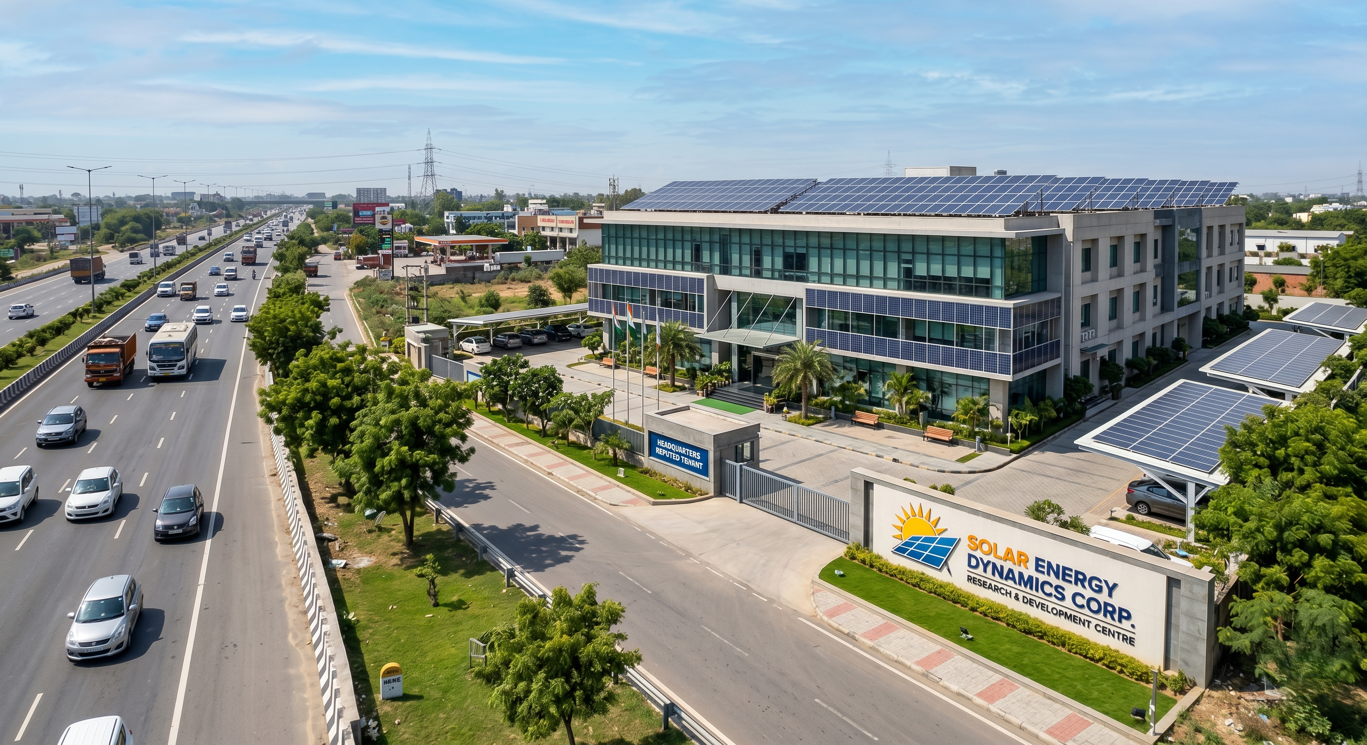 Pre-Rented Commercial Property For Sale on NH-8 Highway – Assured Rental Income Investment Asset