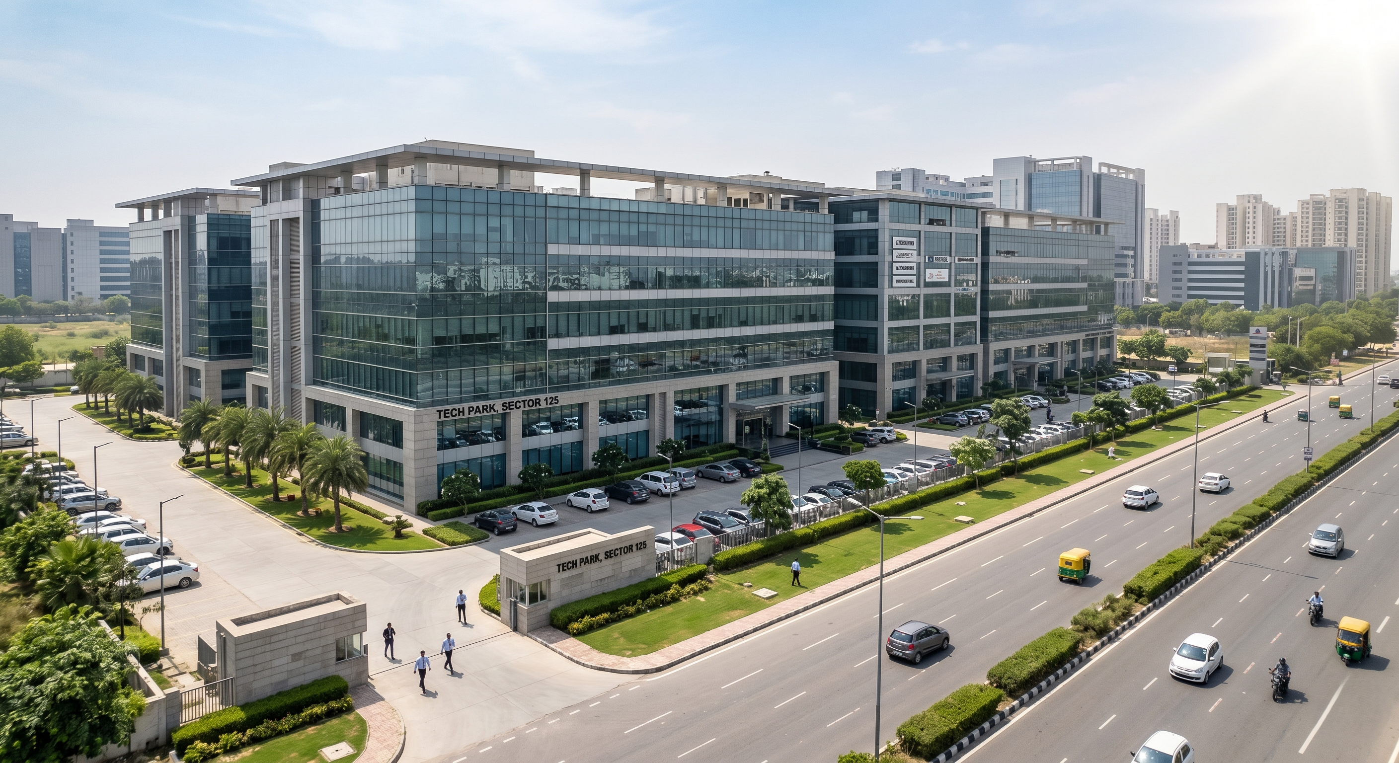 Institutional Grade Pre-Rented IT Park For Sale in Sector 125 Noida β Fully Leased Expressway Asset