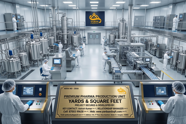 PHARMACEUTICAL MANUFACTURING FACILITY FOR SALE