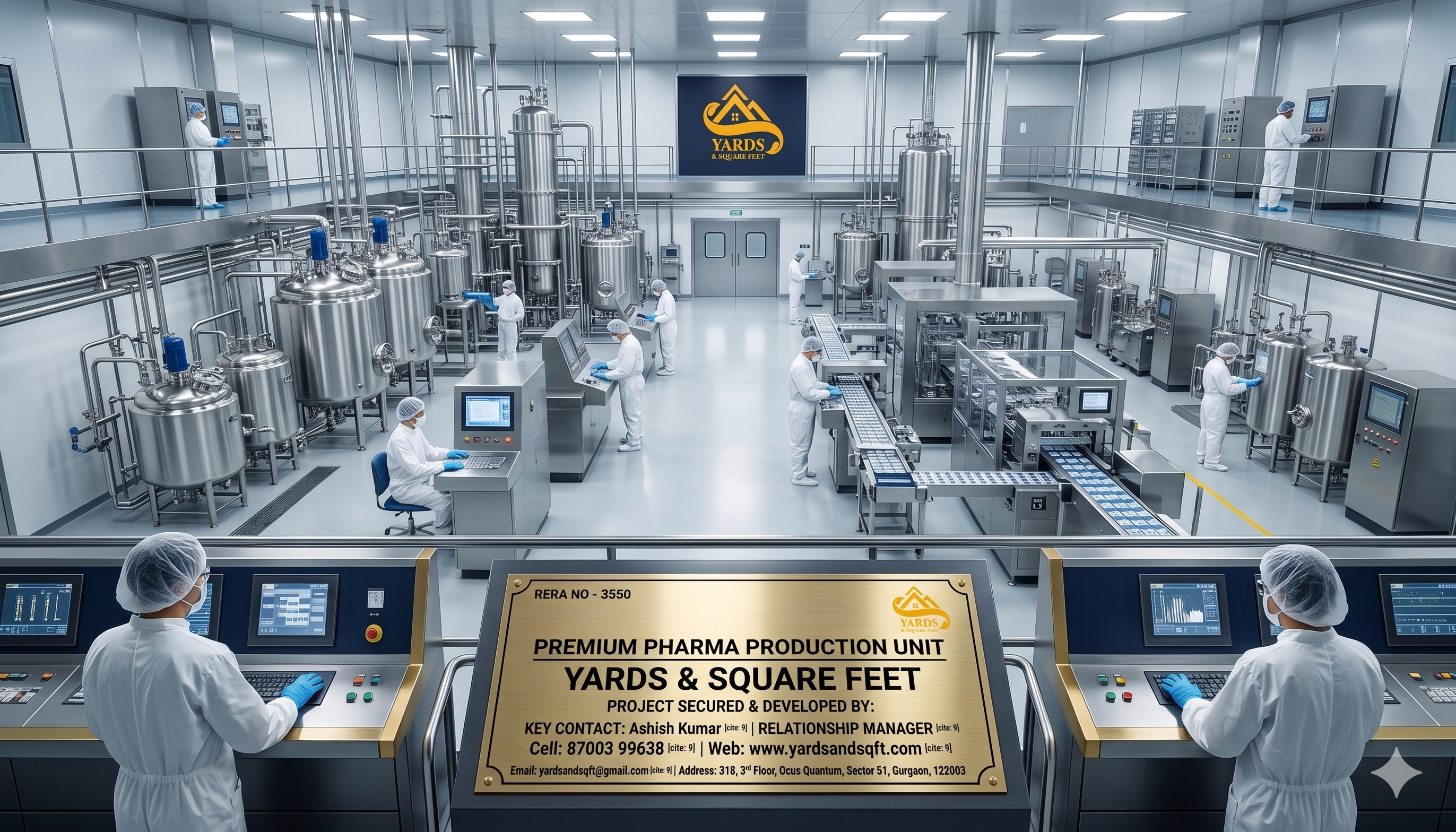 HIGH-YIELD PHARMA MANUFACTURING UNIT FOR SALE – NORTH INDIA