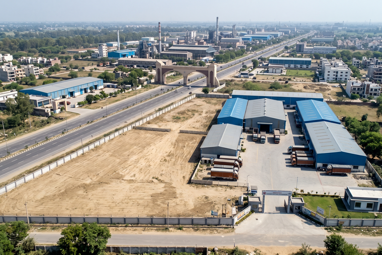 8.3 Acre Mixed-Use Investment Land For Sale at Singhu Border – Income Generating Asset Near Kundli Industrial Area