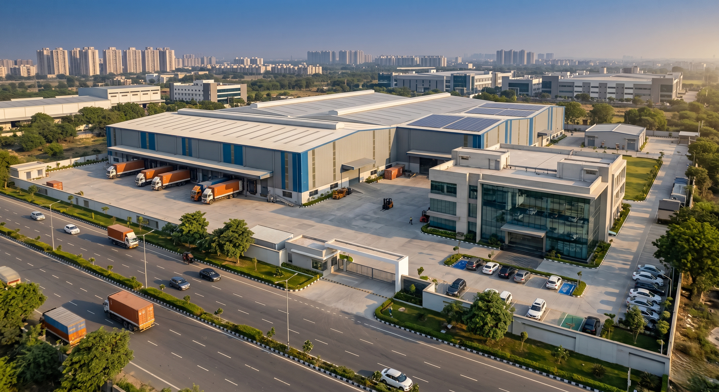Premium Industrial Factory For Sale in Noida Phase-II – 11,000 Sq.Mtr Operational Manufacturing Asset