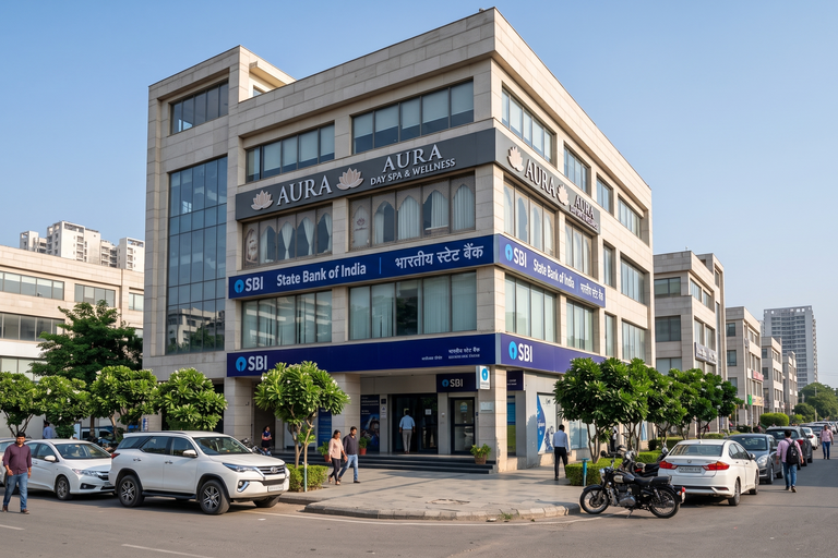 SBI Bank Leased SCO for Sale in Sector 52, Gurugram