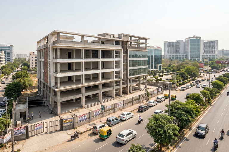 Premium Commercial Office Building For Sale in Sector 32 Gurugram – Vacant Asset Near Medanta Corridor
