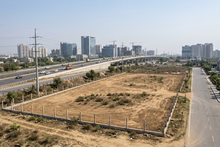 Premium Commercial Land For Sale in Sector 84 Gurgaon β High FAR Development Opportunity on Dwarka Expressway