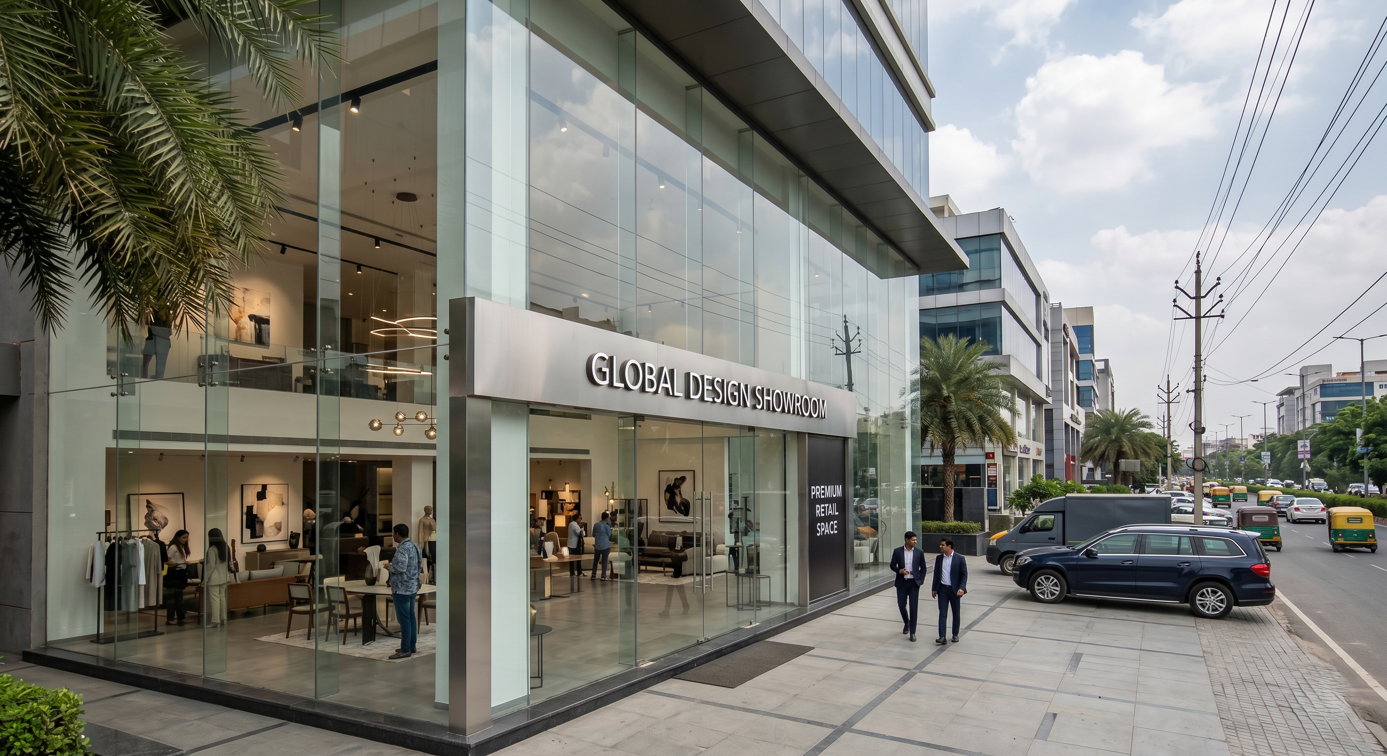 Trophy Pre-Leased Retail Showroom For Sale in Gurugram – National Brand with Immediate Cashflow