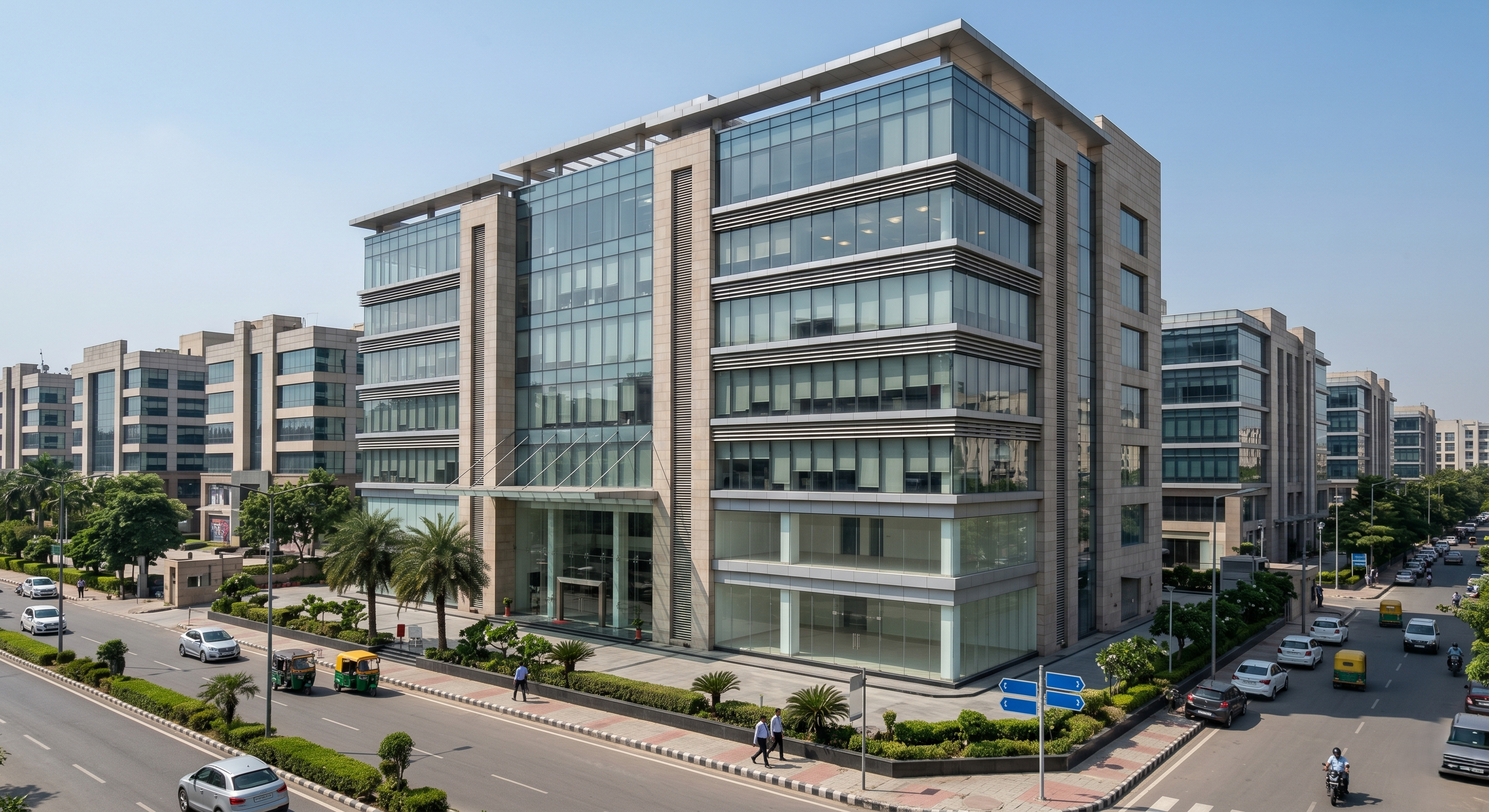 Premium Office Building Spaces For Lease in Sector 44 Gurugram β Multiple Floor Options Available