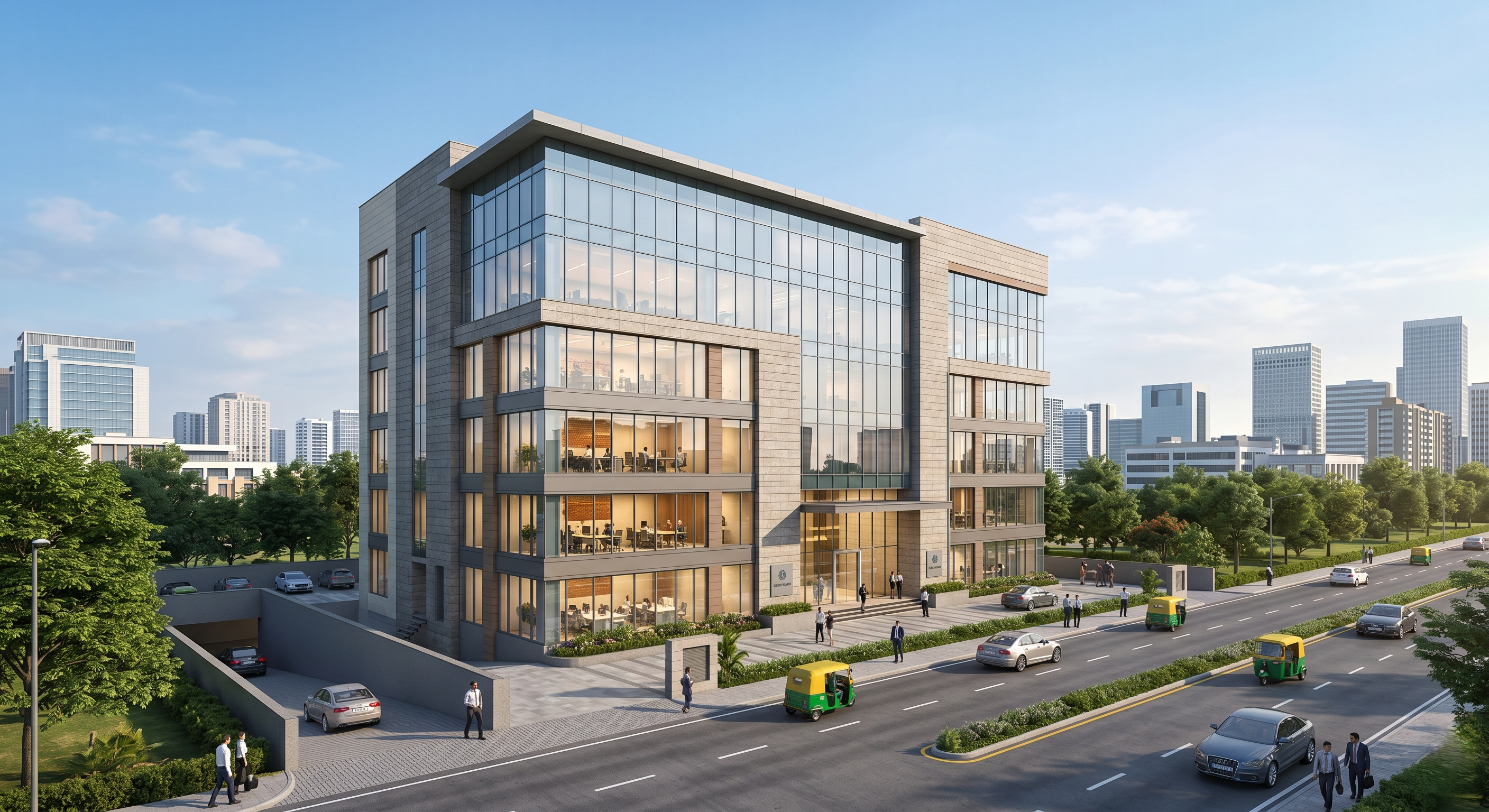 Commercial Office Building For Sale in Sector 44 Gurugram โ High FAR Redevelopment Opportunity