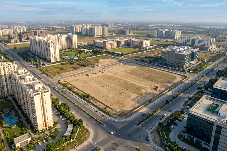 Prime 13 Acre Institutional Land For Sale in Sector 68 Gurugram β Tulip Chowk Growth Corridor