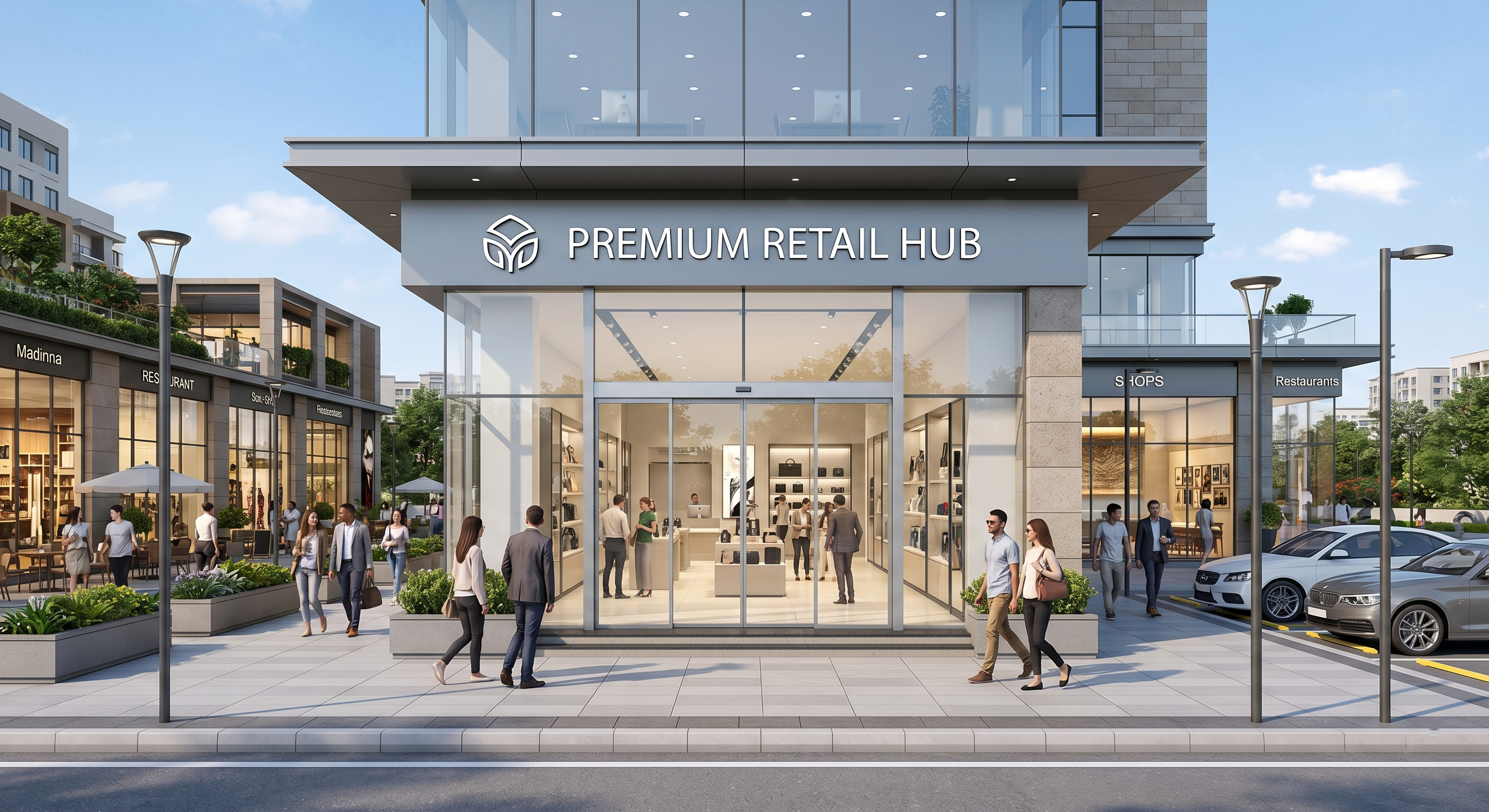 Pre-Leased Ground Floor Retail Investment For Sale in Noida – Premium Rental Income Asset