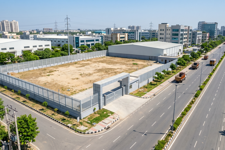Premium Industrial Plot For Sale in Noida Sector 63 – 1,800 Sq.Mtr Corner Investment Opportunity
