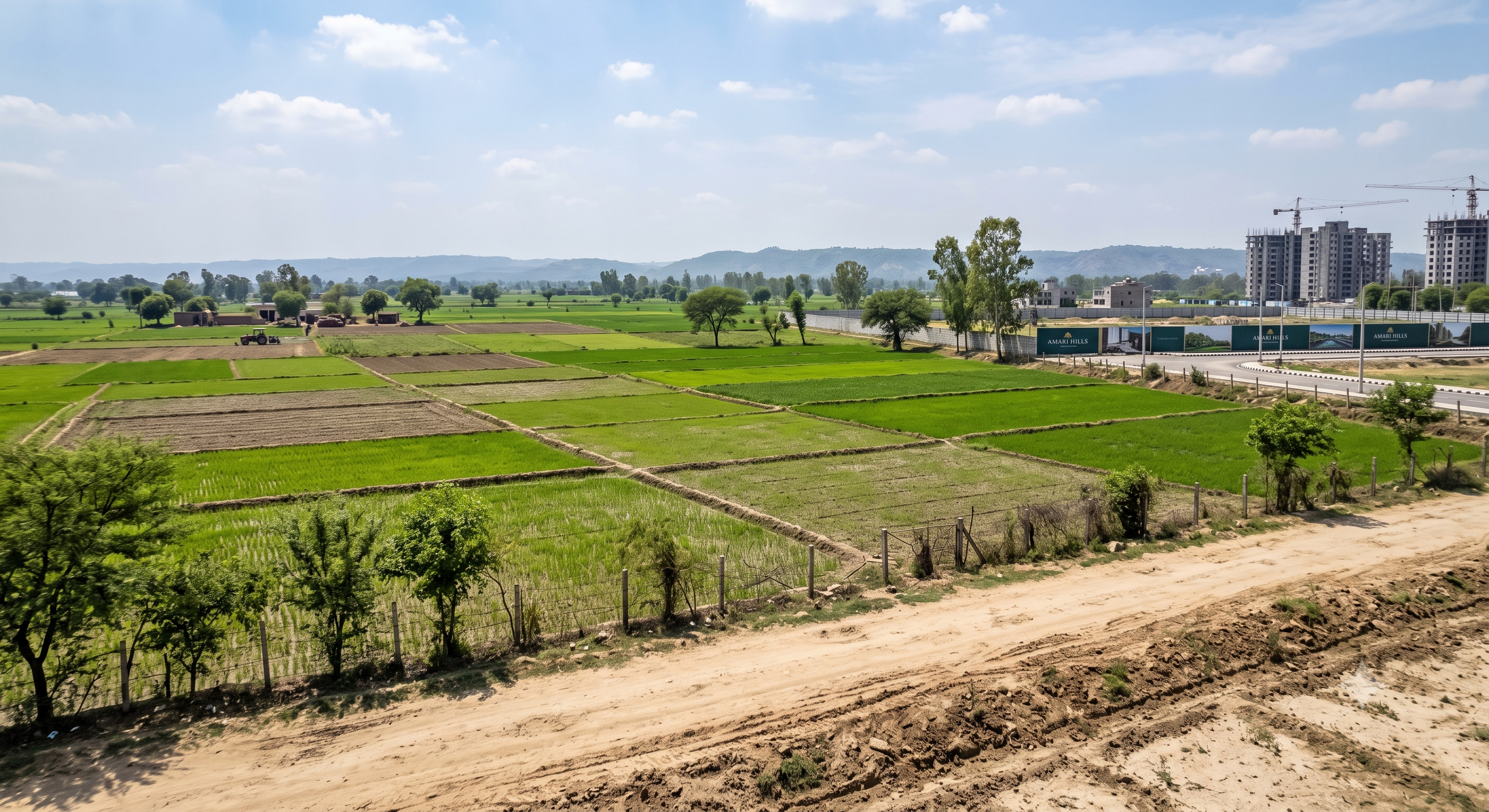 4 Acres Agricultural Land for Sale Near Amari Hills Project, Mohali