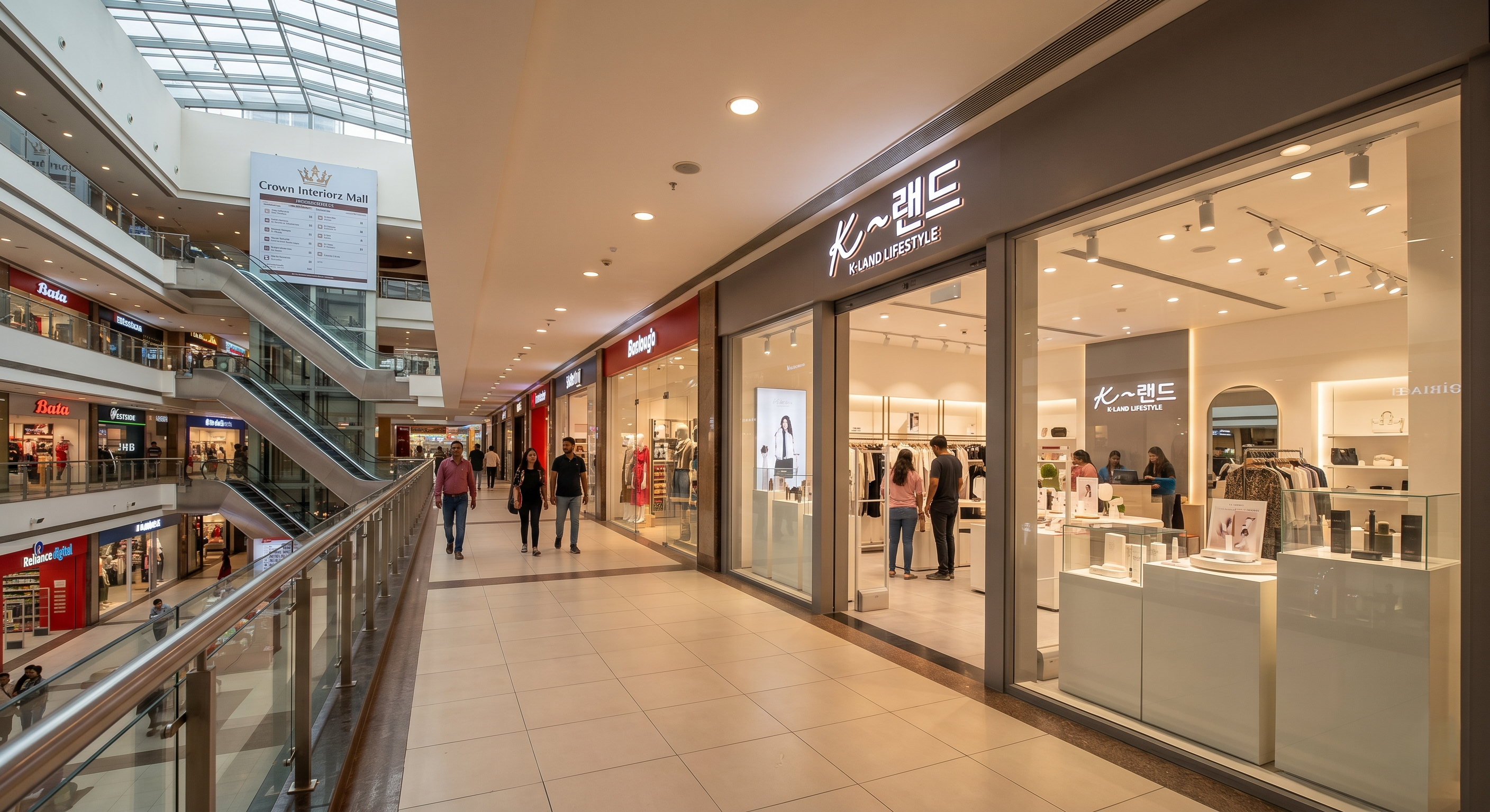 Pre-Leased Retail Shop For Sale in Crown Interiorz Mall Faridabad β Rental Income Investment Asset