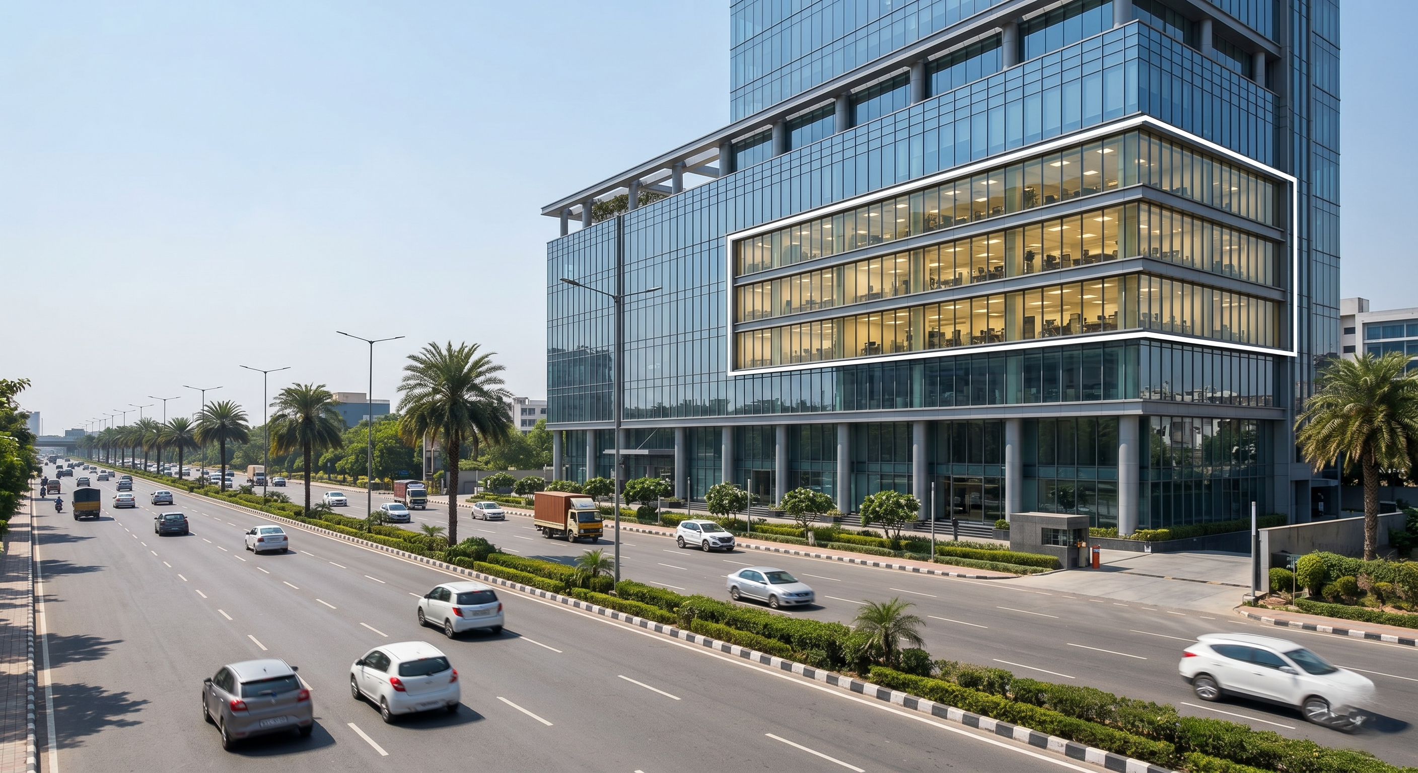 Premium Pre-Leased Office Investment For Sale on Noida Expressway – Assured ROI Commercial Asset