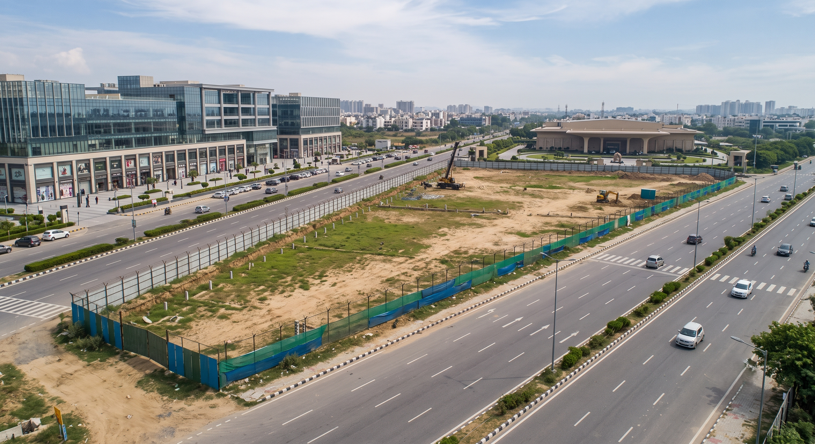 CLU Approved Hospital Land for Sale in Sector 64, Gurugram