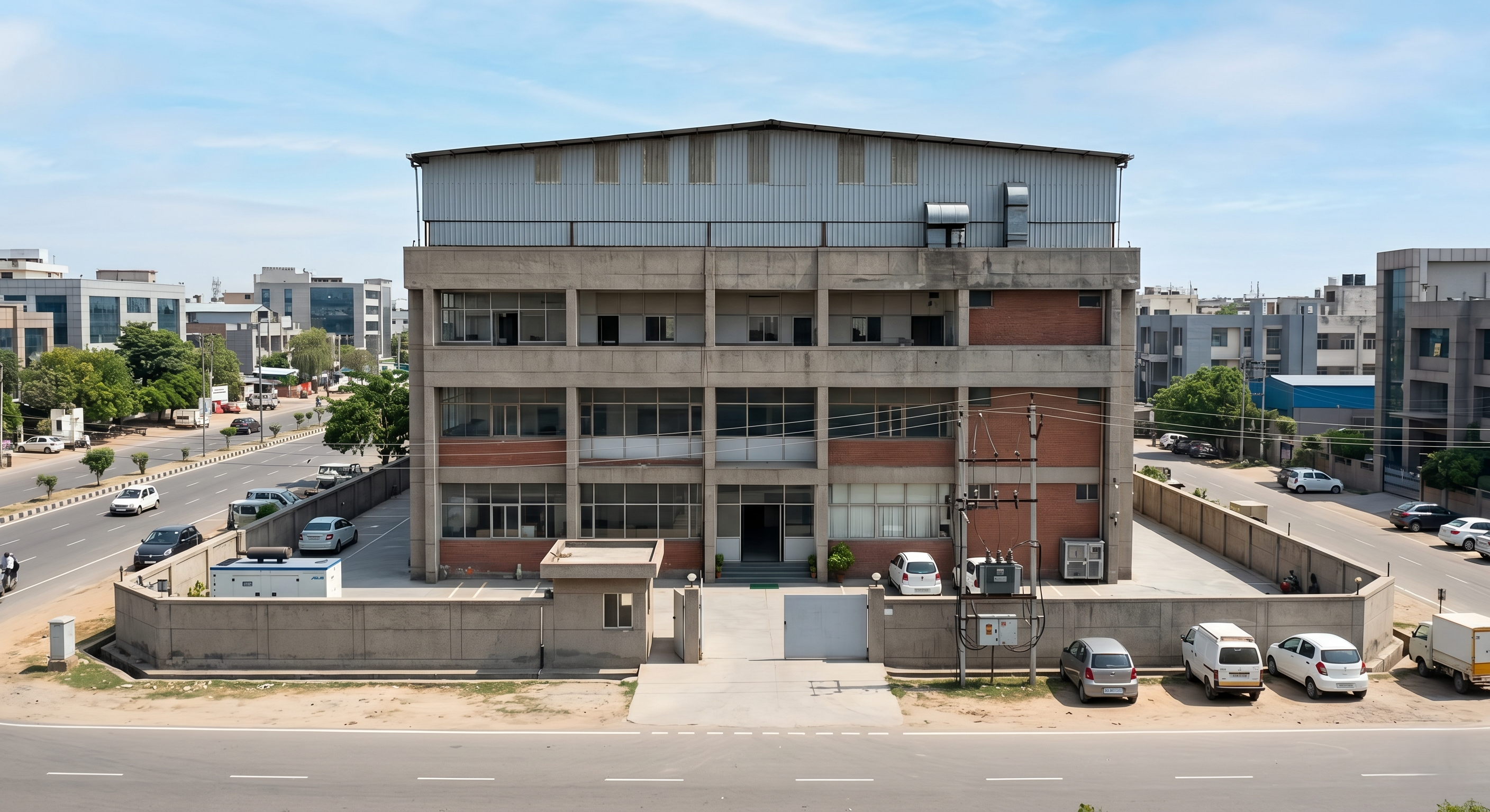 Premium Industrial / Commercial Building For Sale in Noida Block A β 20,000 Sq.Ft Multi-Storey Asset on Main Road