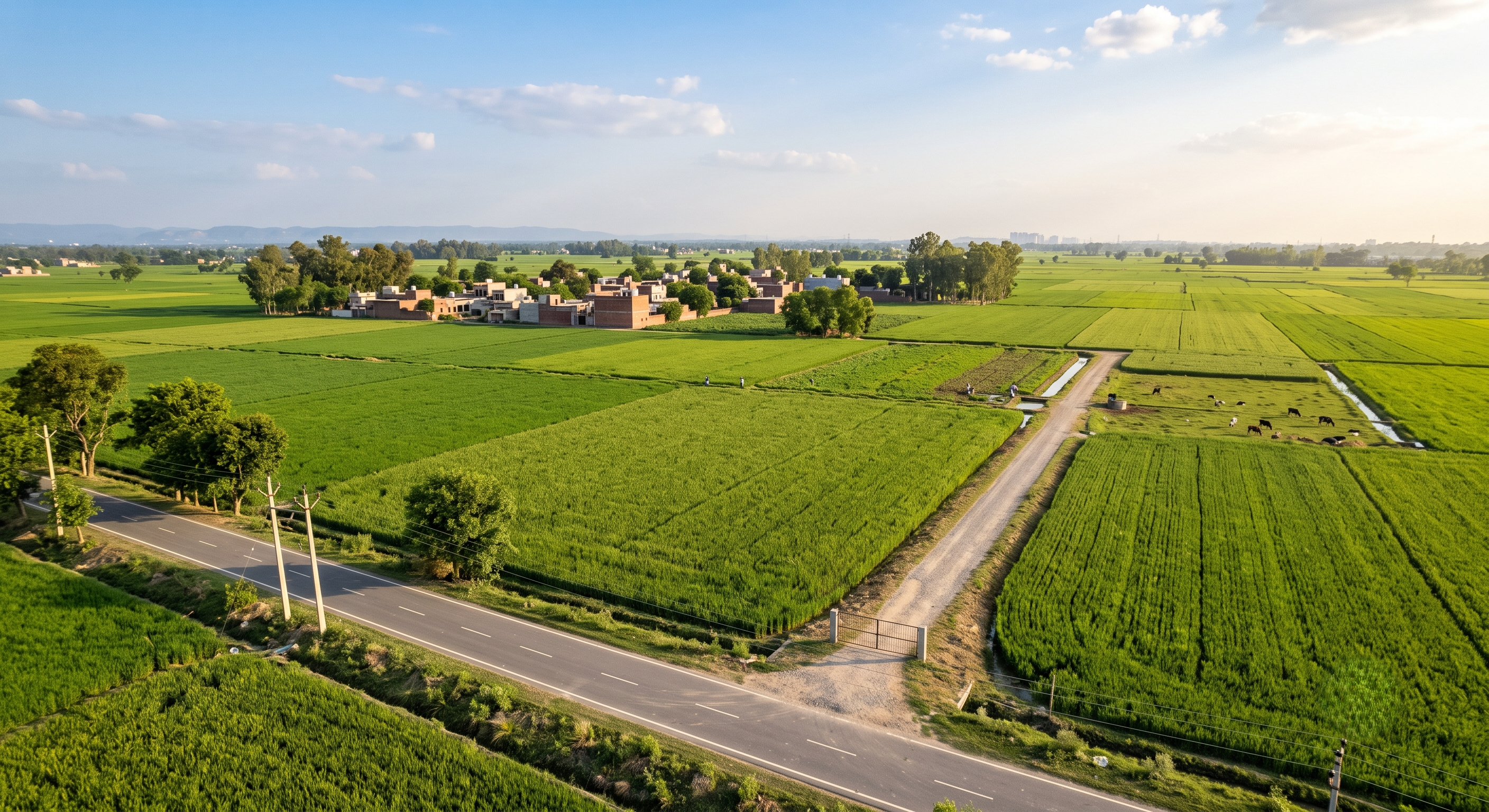 29 Acres Prime Agricultural Land for Sale Near New Chandigarh