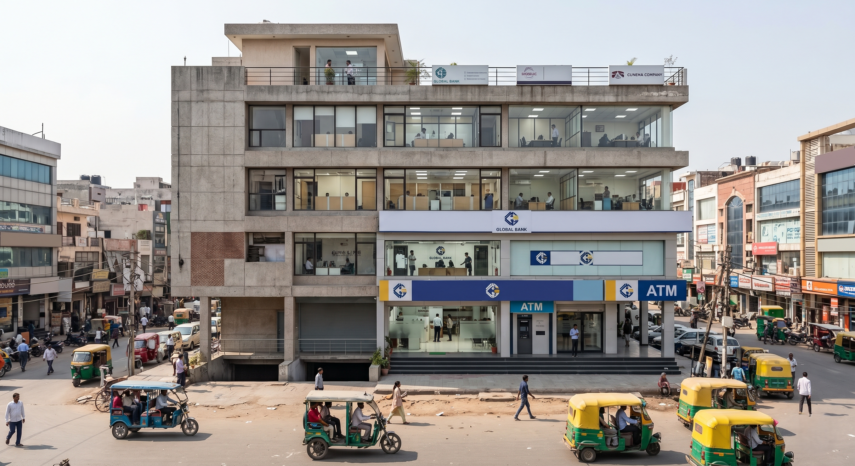 Pre-Leased Commercial Building For Sale in Lajpat Nagar Delhi β Multi-Tenant High Yield Asset