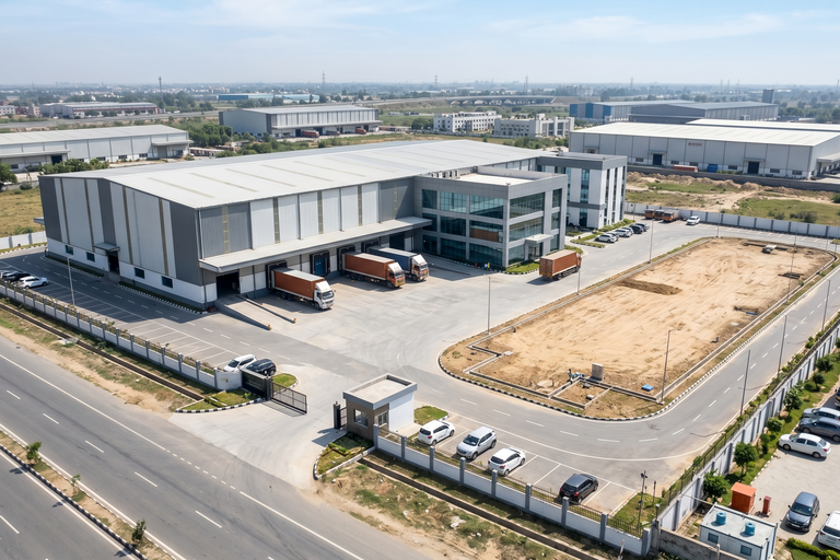 Build-to-Suit Warehouse & Logistics Facility for Lease on NH-44 Sonipat – 80,000 Sq.Ft Development Opportunity