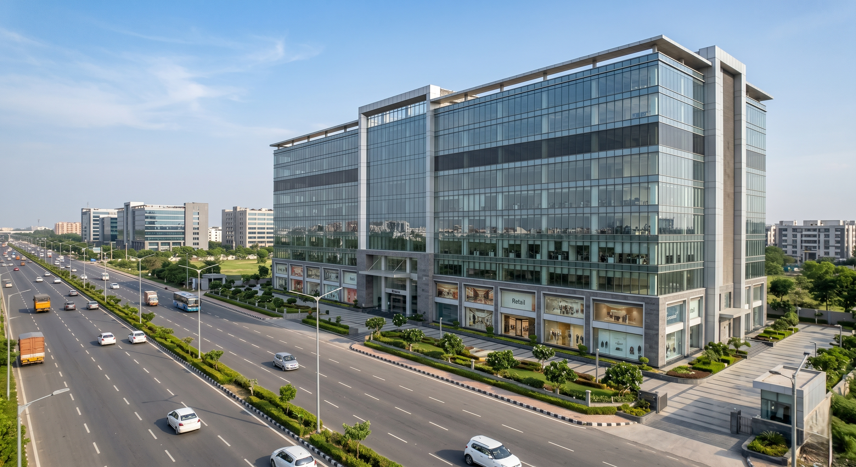 Grade-A Pre-Leased Commercial Building For Sale on Noida Expressway – Institutional Asset with Rental Upside