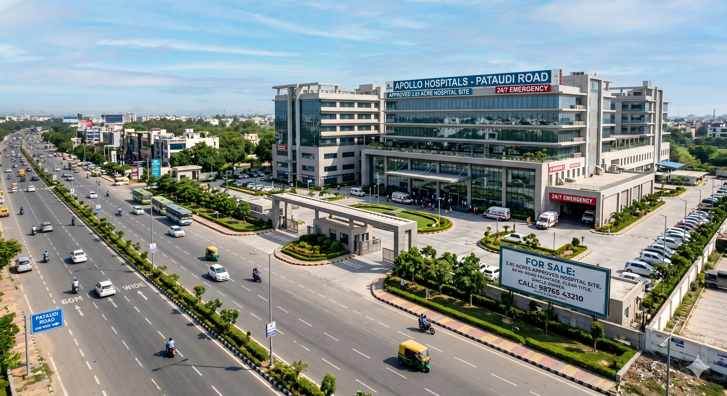 HOSPITAL LAND PARCEL - LIMITED AREAS 