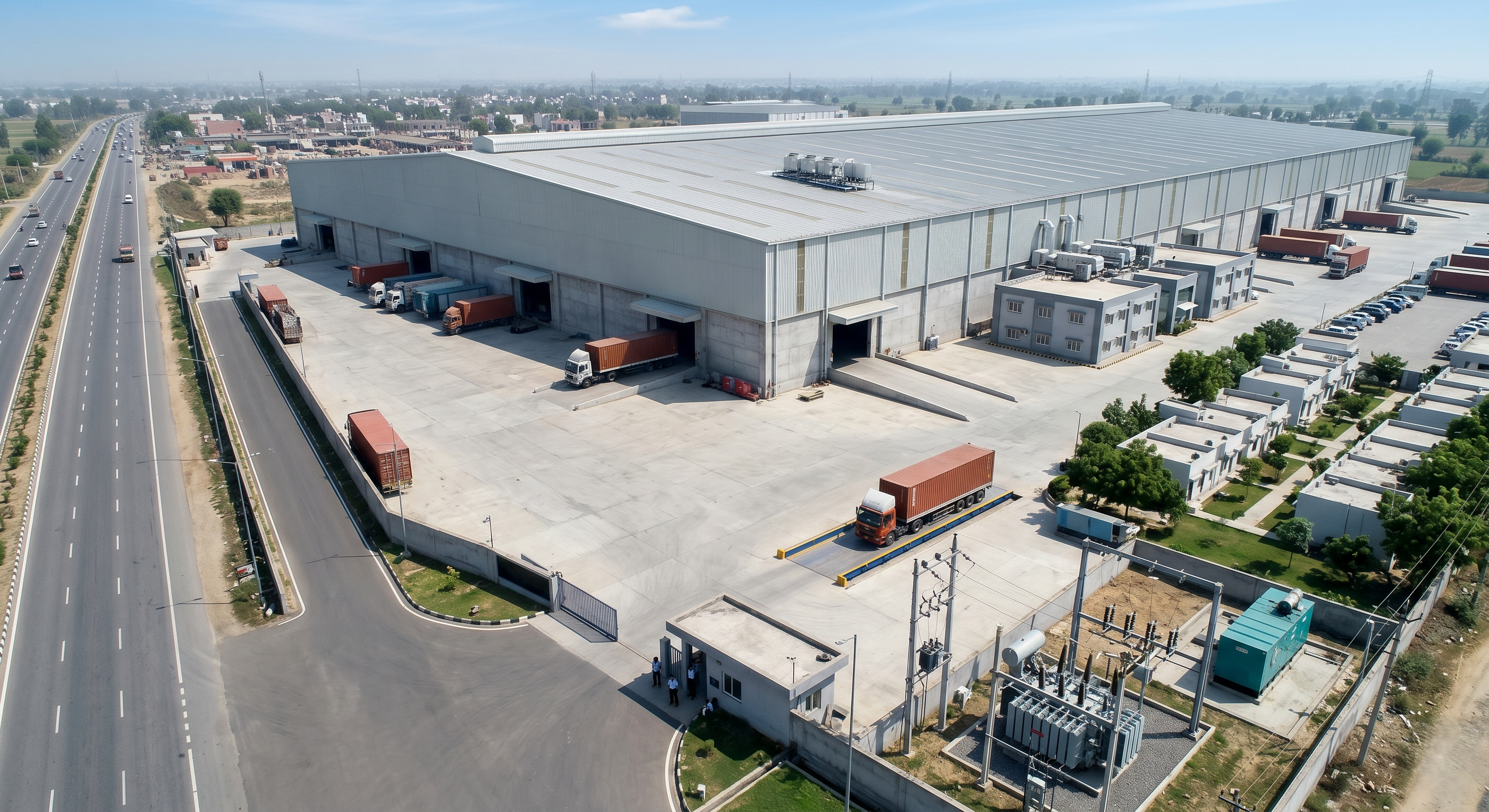 Grade-A Warehouse & Industrial Facility for Lease on Sampla Beri Roadβ 90,000 Sq.Ft Ready-to-Move Logistics Hub