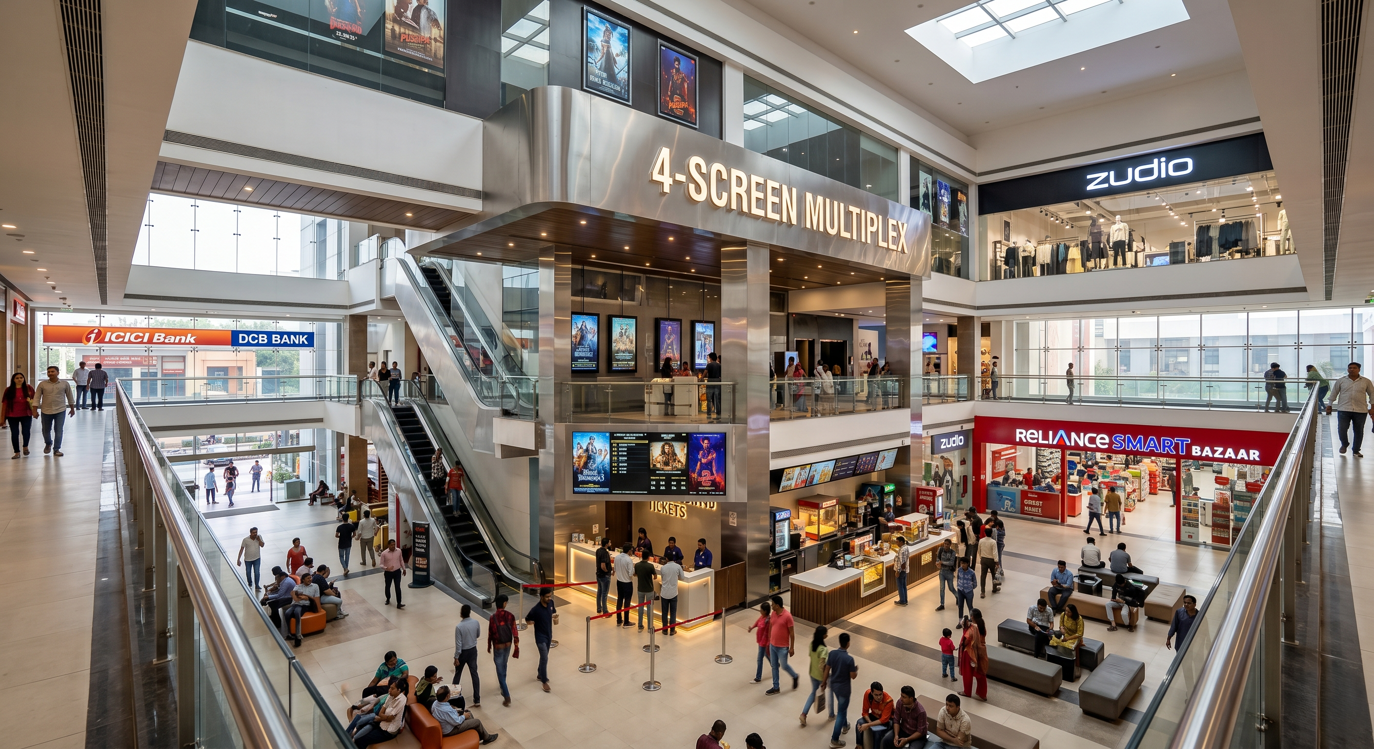 Operational 4-Screen Multiplex For Sale in Bhiwadi – Cash Flowing Entertainment Asset in NCR Growth Corridor