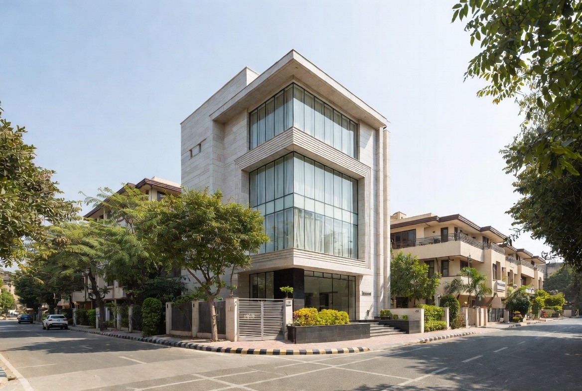Bank Leased Commercial Building For Sale in Safdarjung Enclave South Delhi β Premium Rental Income Asset